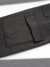 Jordan, Brooklyn Essential Fleece Cargo Pant, black, Image 6 of 6