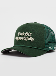 Field Grade, Respectfully Twill Mesh Trucker, green, Image 1 of 4