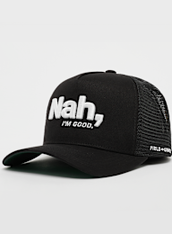 Field Grade, I’m Good Twill Mesh Trucker, black, Image 1 of 4