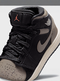 Jordan, Air Jordan 1 Mid Children, black, Image 7 of 8