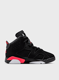 Jordan, Air Jordan 6 Retro "Infrared Salesman" Children, black, Image 2 of 8