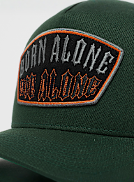 Field Grade, Die Alone Twill Mesh Trucker, green, Image 4 of 4