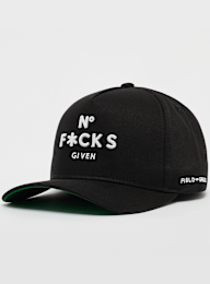 Field Grade, No F*cks Given Twill Trucker, zwart, Afbeelding 1 van 4
