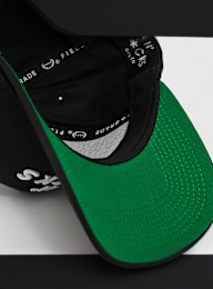 Field Grade, No F*cks Given Twill Trucker, zwart, Afbeelding 3 van 4