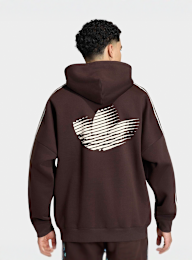adidas Originals, Loose Fitted Graphic Hoody, brown, Image 2 of 5