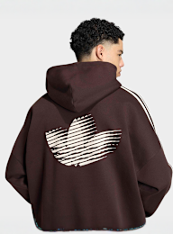 adidas Originals, Loose Fitted Graphic Hoody, brown, Image 4 of 5