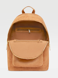 Jordan, Jam Suede Monogram Backpack, brown, Image 4 of 6