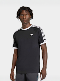 adidas Originals, 3-Stripes Tee, black, Image 1 of 4