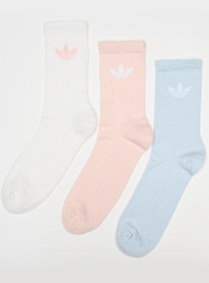 adidas Originals, 3 PACK - Trefoil Crew Socks, multicolor, Afbeelding 1 van 2
