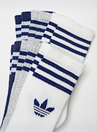 adidas Originals, 6 PACK - 3-Stripes Crew Socks, blauw, Afbeelding 2 van 2