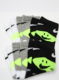 Nike, 6 PACK - Infant Smiley Ankle Socks, multi-colour, Image 2 of 2
