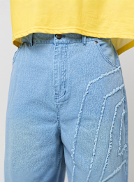 Umbro, Washed Drill Shorts, blue, Image 3 of 5