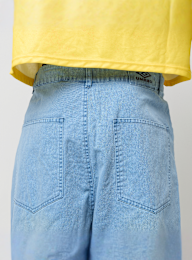Umbro, Washed Drill Shorts, blue, Image 4 of 5