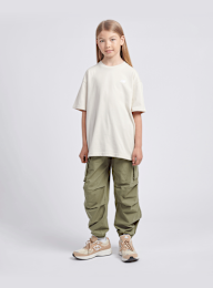 New Balance, Jersey Small Logo Tee, beige, Image 5 of 5