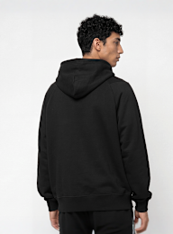 Umbro, ICONIC HOODIE black/chili pepper, black, Image 2 of 4