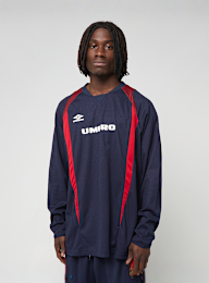 Umbro, Panelled Long Sleeve Jersey, blue, Image 1 of 4