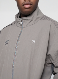 Umbro, RELAXED TRACK JACKET dark navy/white sand/vista blue, grey, Image 3 of 4