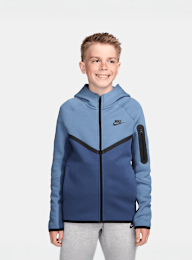 Nike, Sportswear Tech Fleece Full Zip, blue, Image 1 of 3