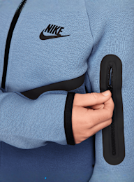 Nike, Sportswear Tech Fleece Full Zip, blue, Image 3 of 3