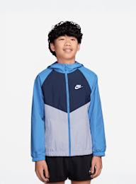 Nike, Sportswear Repel Windrunner Hooded Jacket, blue, Image 1 of 3