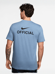 Nike, Sportswear Standard Tee, blue, Image 2 of 3