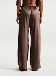 Nike, Sportswear Trend High-Rise Wide Velour Pants, brown, Image 2 of 5