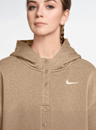 Nike, Sportswear Phoenix Fleece Oversized Crop Hoodie, beige, Image 3 of 3