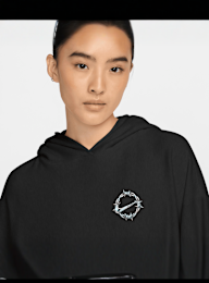 Nike, Sportswear Street Graphic Pullover Hoodie, black, Image 3 of 3