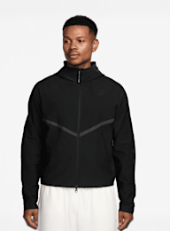 Nike, Tech Knit Windrunner Full Zip Jacket, black, Image 1 of 3