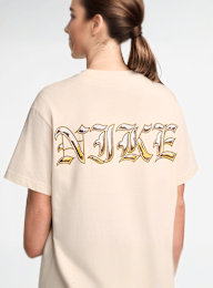 Nike, Sportswear Classic Short Sleeve Tee, beige, Image 3 of 3