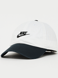 Nike, Club Unstructured Futura Wash-Cap, white, Image 1 of 4