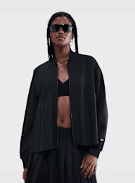 Nike, Sportswear Pleated Jacket, black, Image 1 of 6