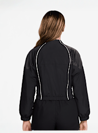Nike, Sportswear Shrunken Track Jacket, black, Image 2 of 3