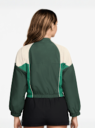 Nike, Sportswear Shrunken Track Jacket, green, Image 2 of 3