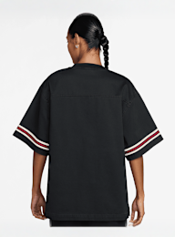 Jordan, Flight Woven Jersey Top, black, Image 2 of 3