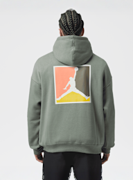 Jordan, Brooklyn Graphic Hooded Pullover, green, Image 1 of 3