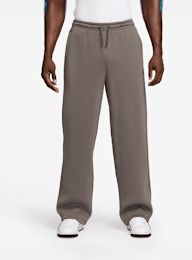 Jordan, Brooklyn Oversized Open-Hem Pant, brown, Image 1 of 3