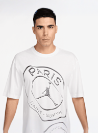 Jordan, PSG Dri-FIT Practice Tee, white, Image 3 of 3