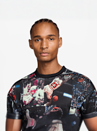 Jordan, Flight Printed Long-Sleeve Jersey, multi-colour, Image 3 of 3