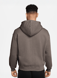 Jordan, Brooklyn Oversized Full Zip Hoodie, brown, Image 2 of 3