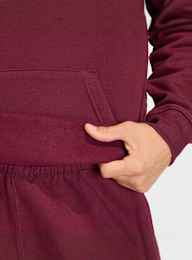 adidas Originals, ESS NC LOOSE HD maroon 48f0​, red, Image 4 of 5