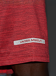 Under Armour, Tech Utility Shortsleeve, rood, Afbeelding 6 van 7