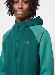Under Armour, UA UNSTOPPABLE FLC FZ HD EU arden green/rack green/black, Undefined Color, Afbeelding 3 van 4