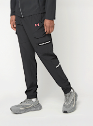 Under Armour, UA Tech Utility Woven Pant black / jasper blue / black, black, Image 1 of 7