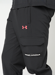Under Armour, UA Tech Utility Woven Pant black / jasper blue / black, black, Image 3 of 7