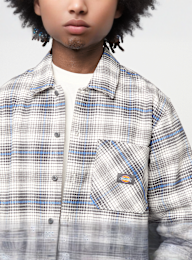 Dickies, Forest Check Shirt, grey, Image 3 of 4