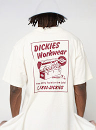 Dickies, Dry Ridge Shortsleeve Tee, beige, Afbeelding 4 van 5