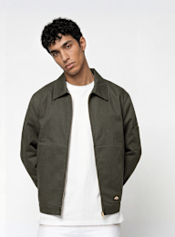 Dickies, Unlined Eisenhower Jacket Rec, green, Image 1 of 5