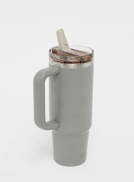 Stanley, The Quencher ProTour Flip Straw Tumbler | 0,9L, szary, Obraz 2 z 3