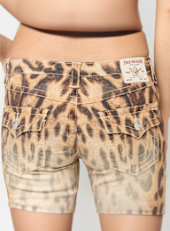 True Religion, BECCA MID RISE BOOTCUT FLAP, brown, Image 4 of 5